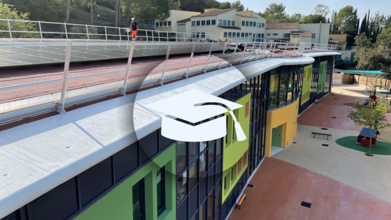 Energie solaire établissement scolaire installation photovoltaïque autoconsommation école SUN and GO Grasse 06